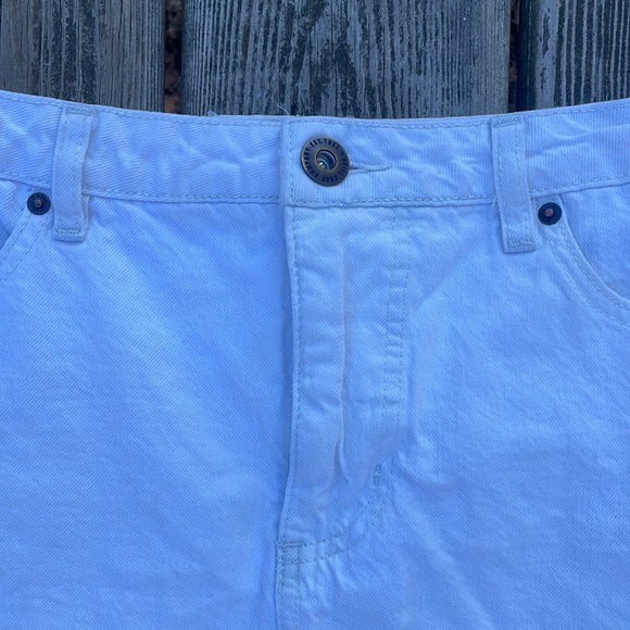O’Neill White Denim Mini Skirt - Picture 2 of 8